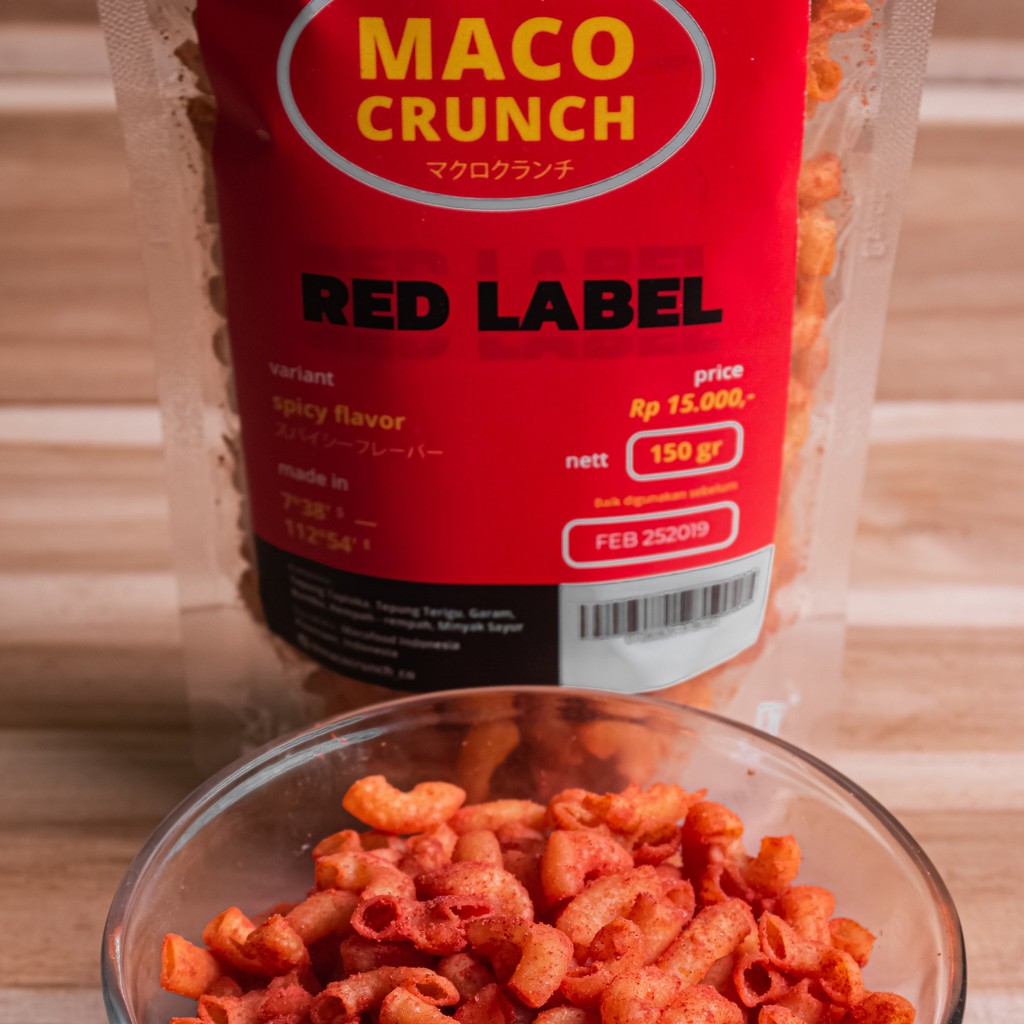 

Makaroni MACOCRUNCH (Pedas) Premium