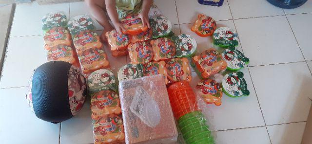 6 Pcs Tepak Makan Souvenir/ Kotak Makan / Souvenir Ultah/ Souvenir Ulang Tahun Anak