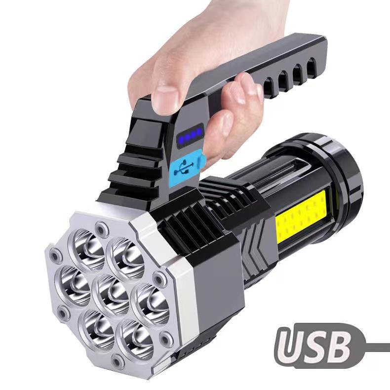 SENTER TANGAN SUPER TERANG LED OSL LED COB RECHARGEABLE FLASHLIGHT BR60