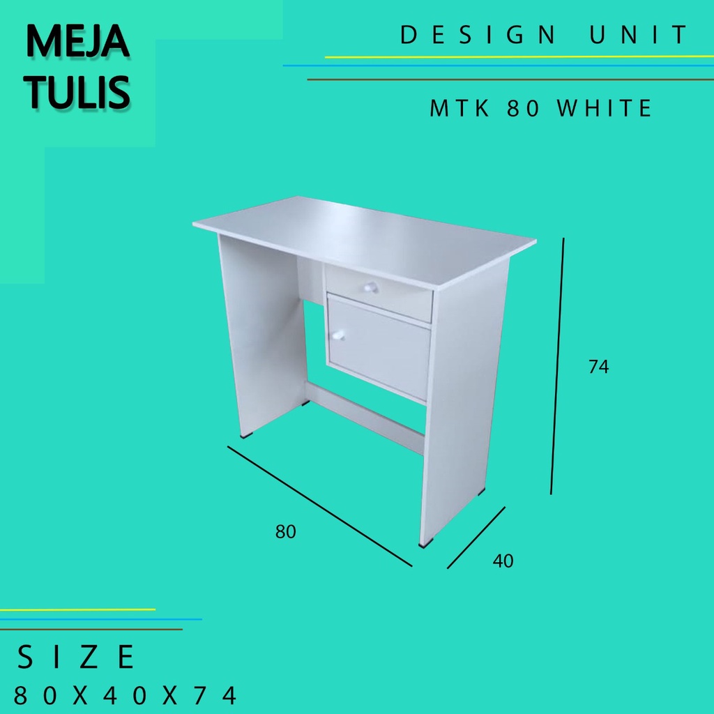 Jual MEJA KERJA KECIL MEJA KIOS MEJA KANTOR MK 980 | Shopee Indonesia