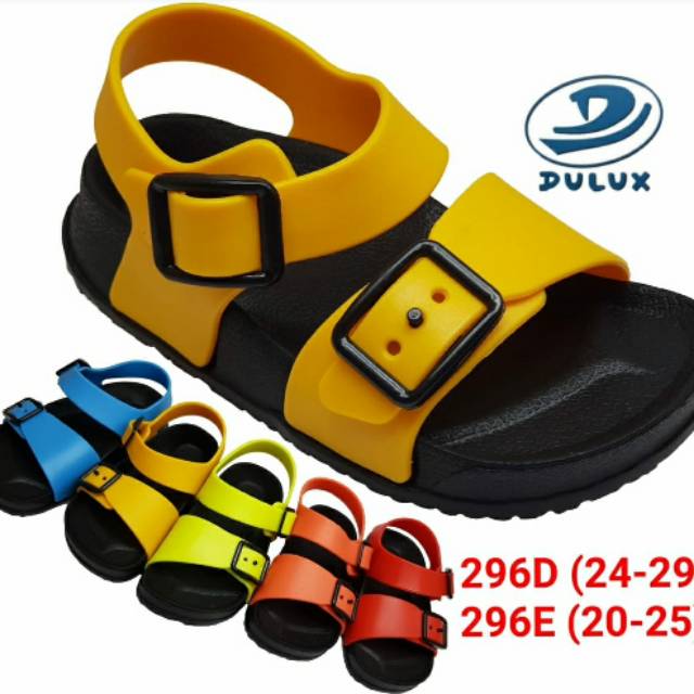 DULUX SANDAL ANAK BALITA SEPATU GUNUNG 296D+E KARET UNTUK USIA 1-4 TAHUN