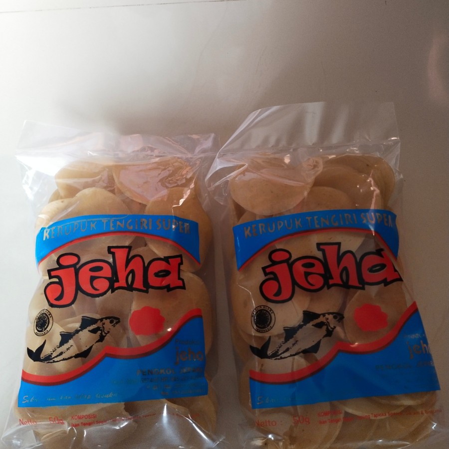 

Kerupuk Tengiri Merek Jeha Jepara