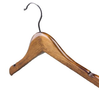  Gantungan  Baju  Kayu  Dewasa Hanger kapstok kayu  Wood warna 