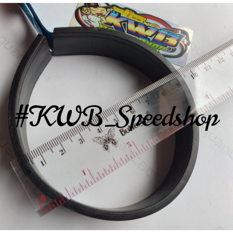 Klem Knalpot cnc 3,5 inch 9cm kleman breket Knalpot Cnc Universal Semua Motor ukuran 3,5 inch 9cm