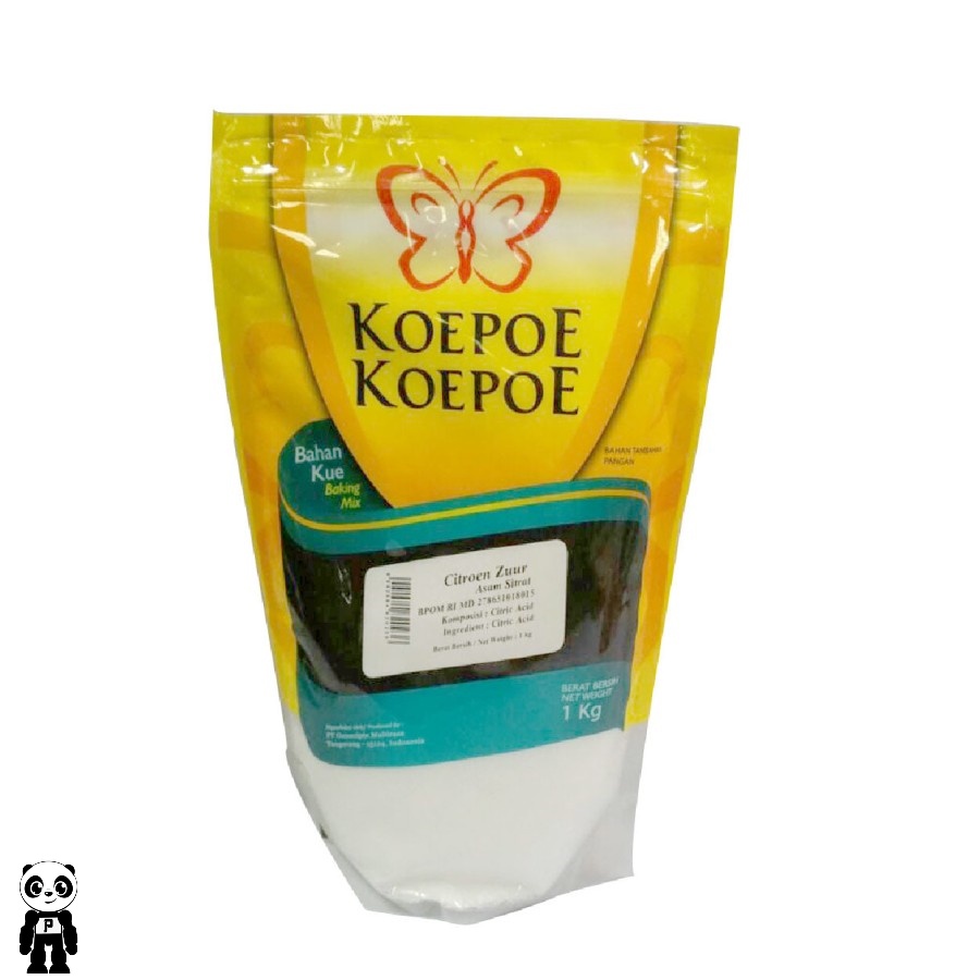 

Koepoe Koepoe Asam Sitrun 1Kg Asam Sitrat/ Asam Citrun/ Citroen Zuur