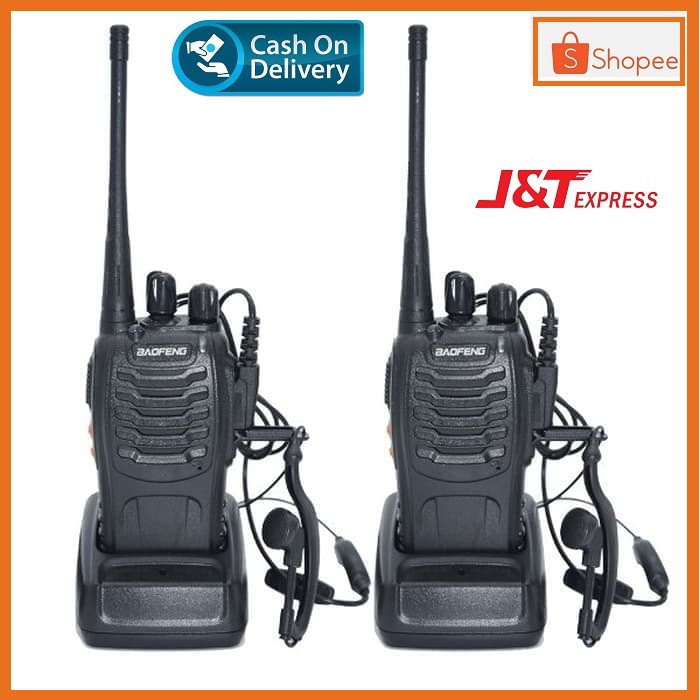 Sepasang Handy Talky (HT) BAOFENG BF-888S Radio Komunikasi