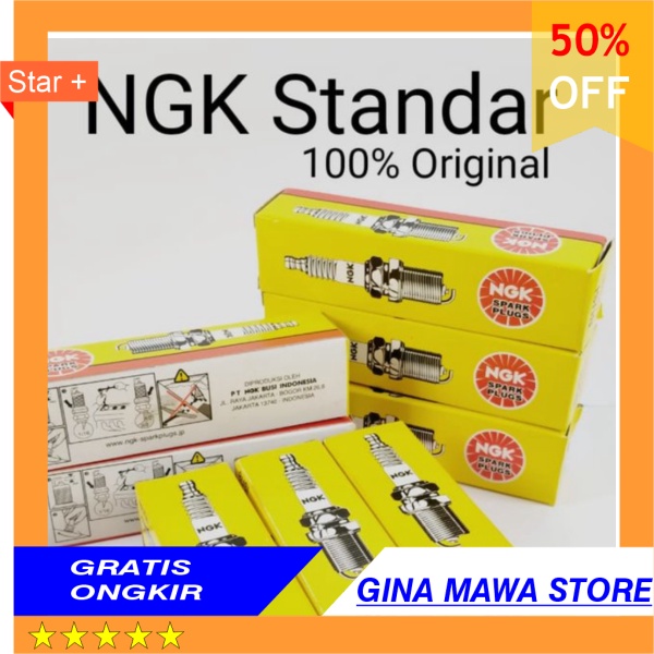 TERMURAH  Busi Mobil NGK BKR5E-11 buat Xenia 1.0 Xenia vvti 1.0 1000cc