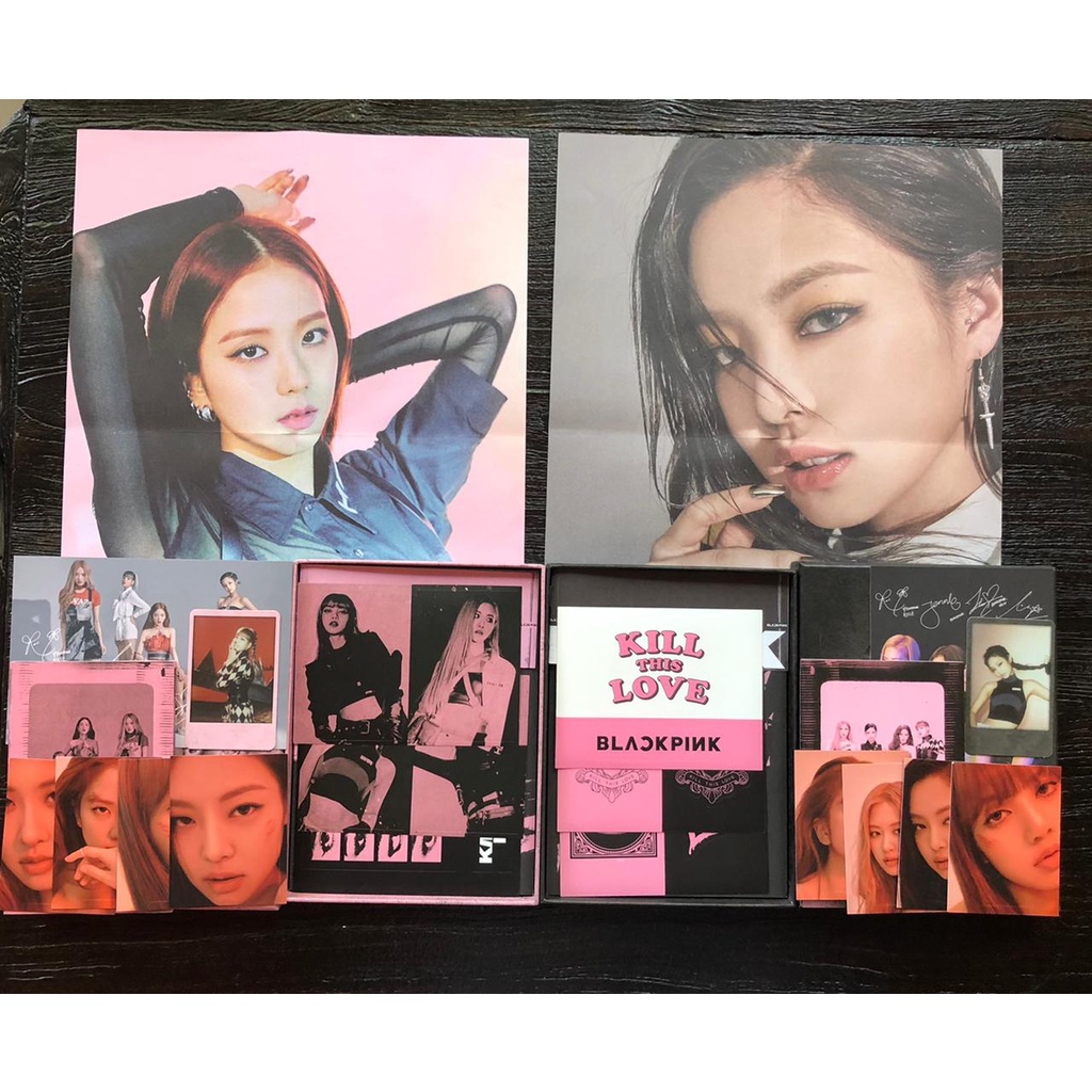 [SHARING] BLACKPINK KILL THIS LOVE OFFICIAL ALBUM UNSEALED