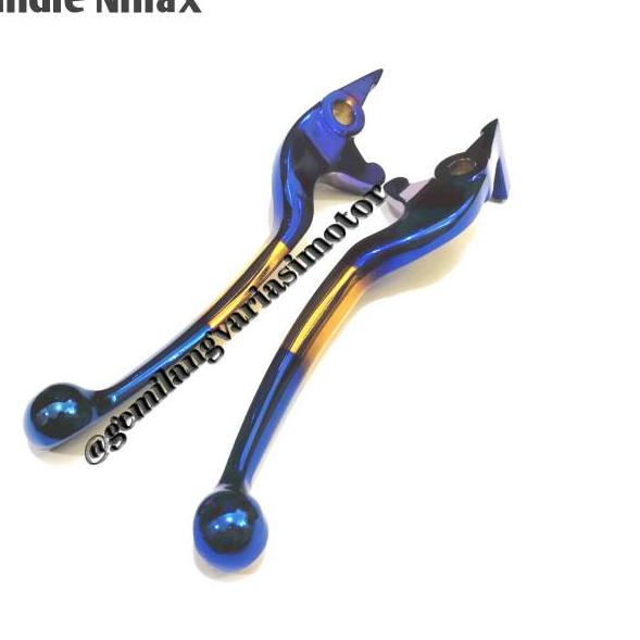 Terjangkau - Handle Handel Rem Variasi Motor Nmax OLd Dan Nmax  Two tone MOdel Standar Sepasang Besi