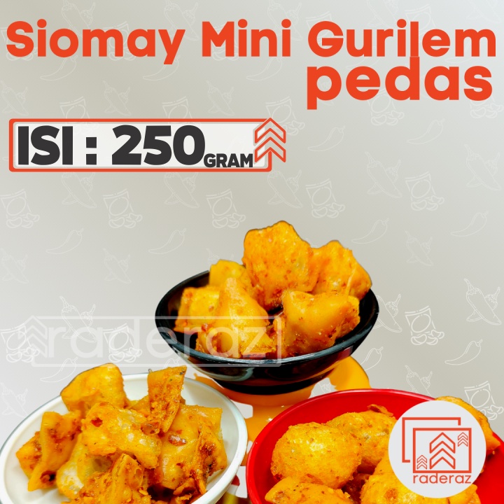 

GURILEM PEDAS isi 250gr Siomay Mini PEDAS by RADERAZ (bisa GROSIR bisa COD)