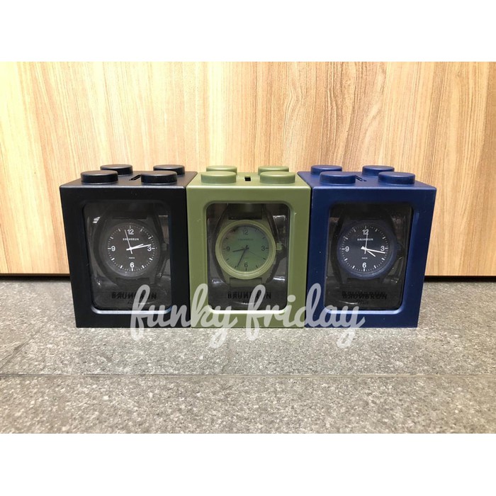 BRUN BRUN PARIS JAM TANGAN SILICON WATCH