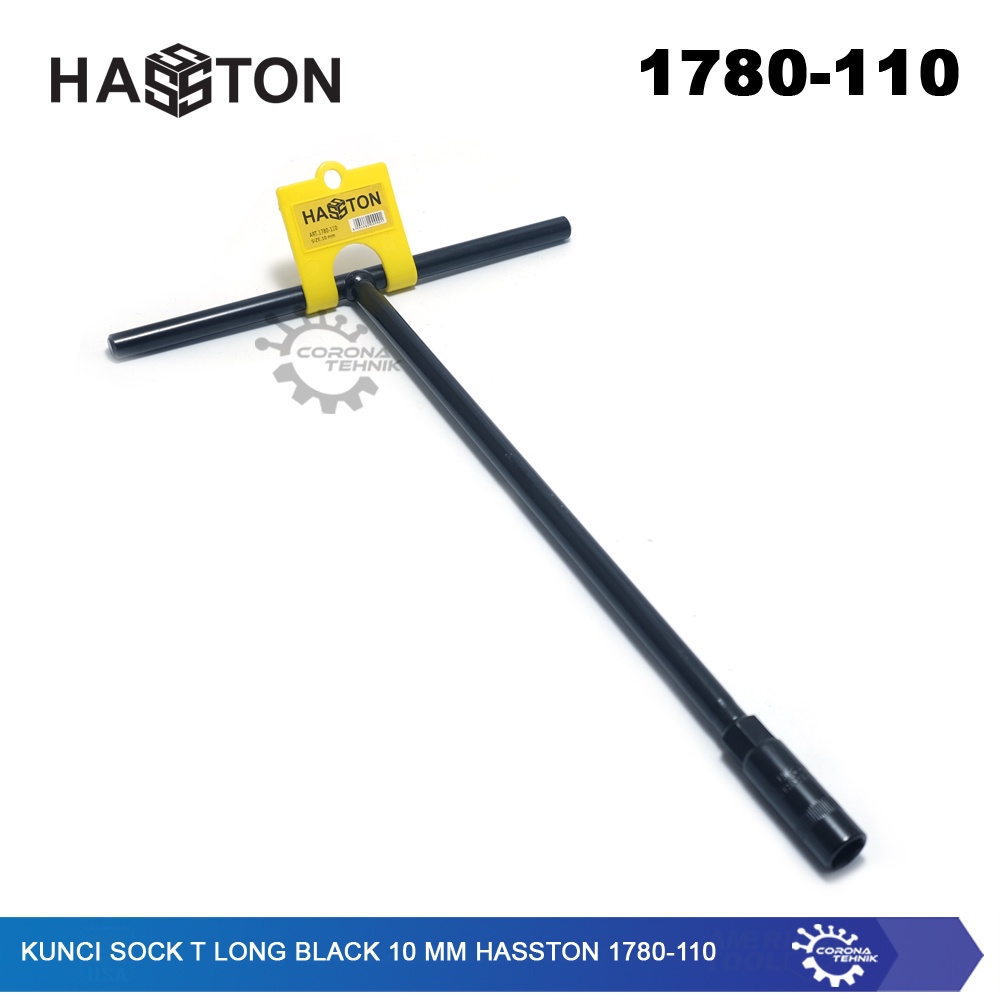 Hasston 1780-110 - Kunci Sock T Long Black 10 mm