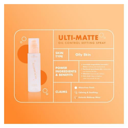 Luxcrime Ulti-Matte Oil Control Setting Spray