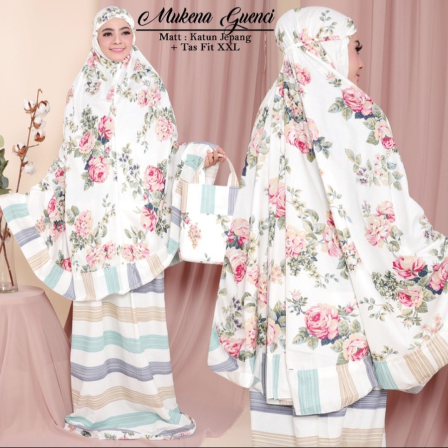 Mukena Ibu Dan Anak Couple Bahan Katun Jepang Premium/Harga Grosir/Bisa COD