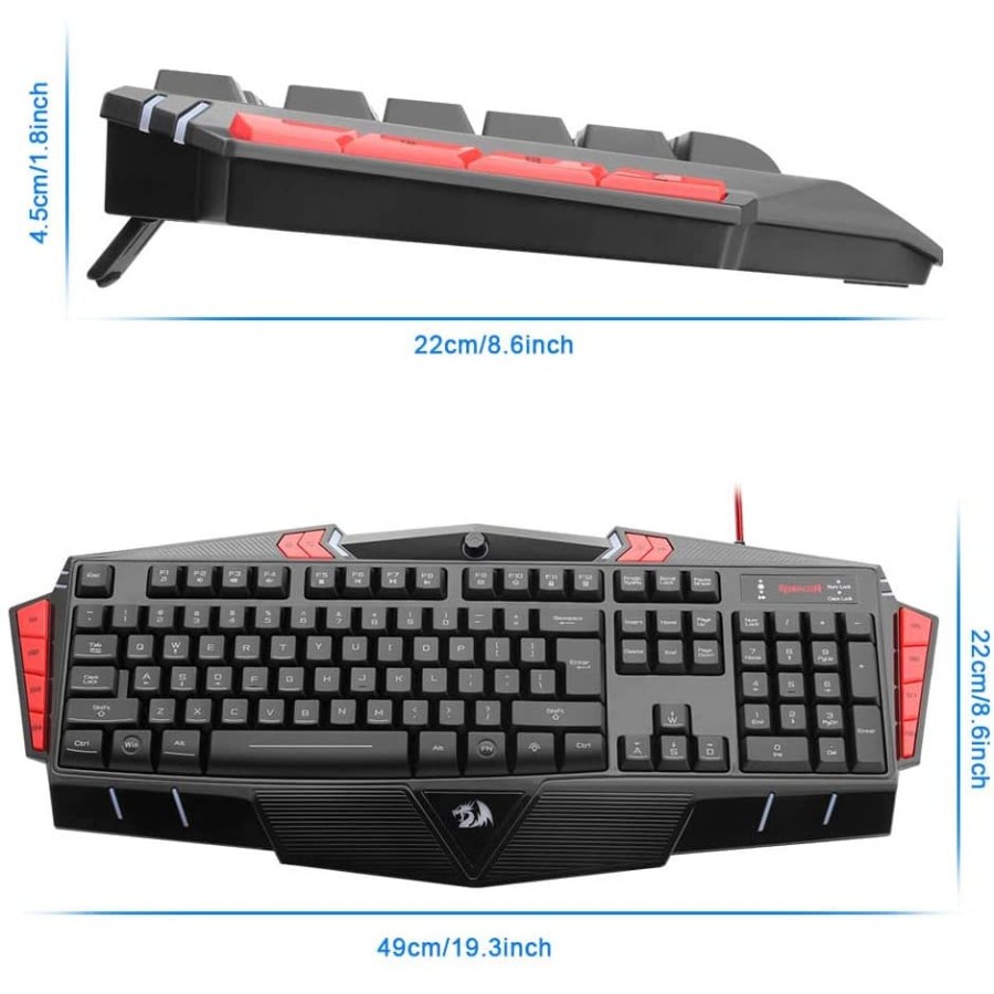 Redragon Gaming Keyboard ASURA - K501