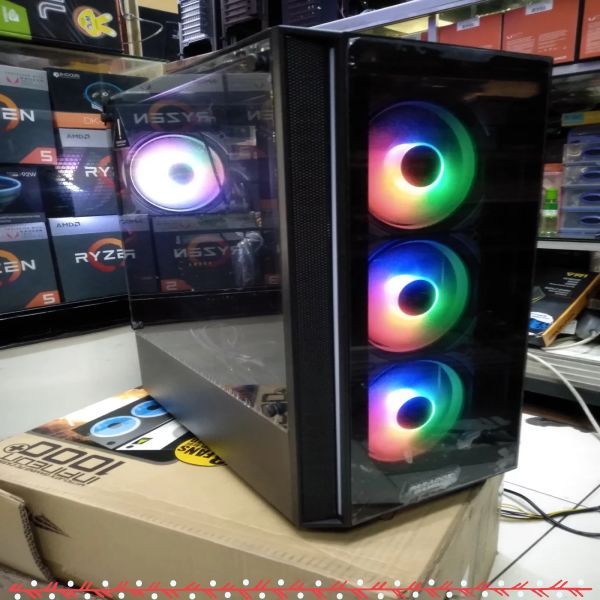 Sedang Promo PC GAMING RYZEN 5 2400G FEAT RX 570 8GB REQ