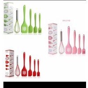 

kitchen tool teplon sett sepatula 5pcs serbaguna