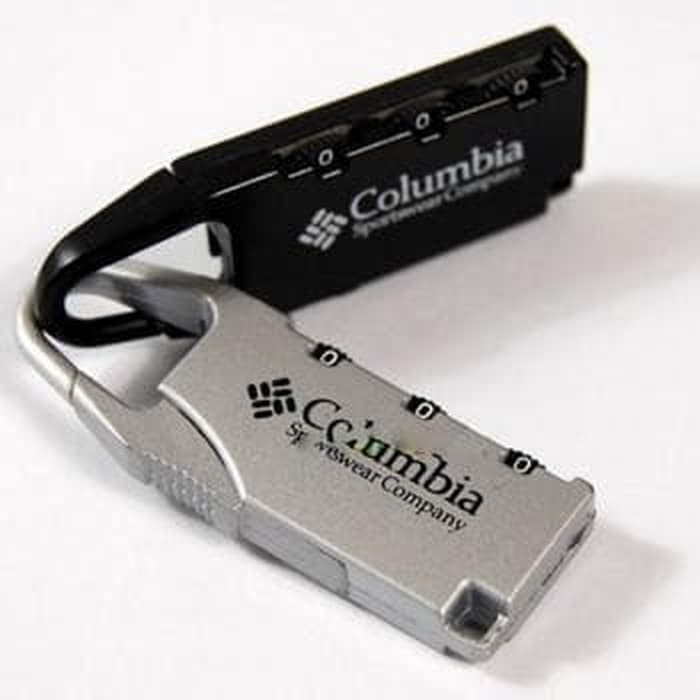 Gembok Metal Columbia Anti Maling passw Code Lock 3 digit gembok koper