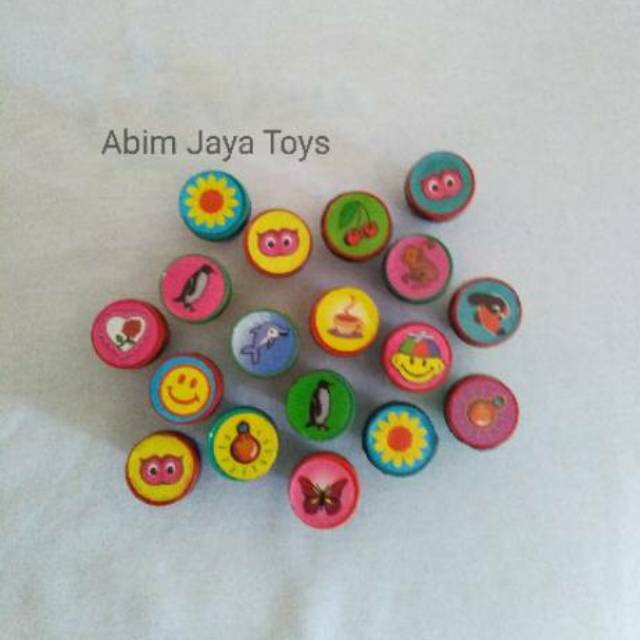 

STEMPEL MAINAN ANAK - TINTA WARNA MERAH HARGA MURAH