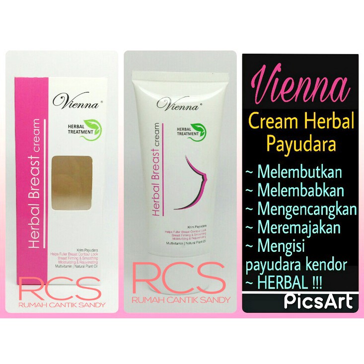 VIENA ~ VIENNA CREAM HERBAL PAYUDARA ~ MENGENCANGKAN PAYUDARA KENDUR