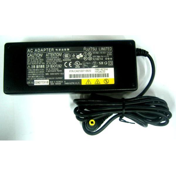 Unik adaptor charger laptop Fujitsu Lifebook LH531 BH531 SH531 LH 531 Berkualitas