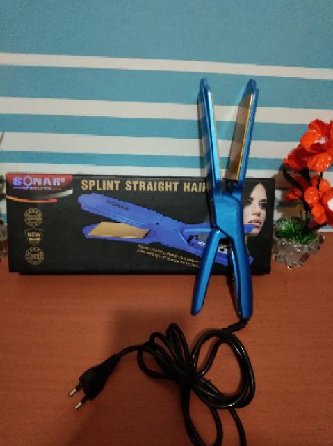 Catok Rambut Sonar SN-825 Catok Pelurus Rambut Temperatur Suhu Catokan