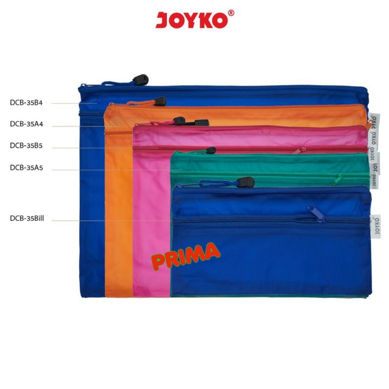 

DOMPET ALAT TULIS / DOCUMENT BAG JOYKO DCB-35 (TERSEDIA 4 UKURAN)