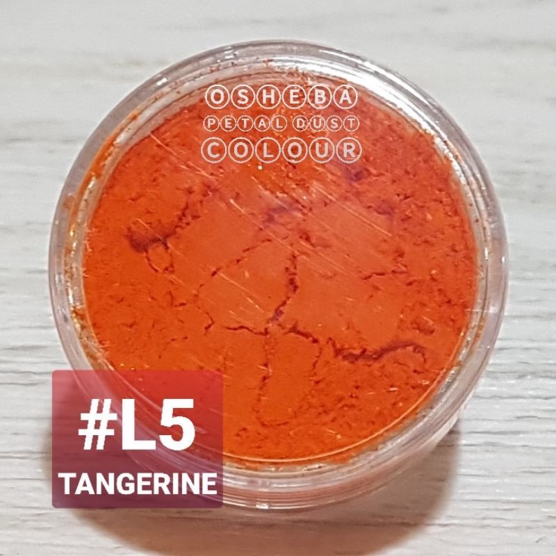 

Osheba petal dust khusus gumpaste warna tangerine