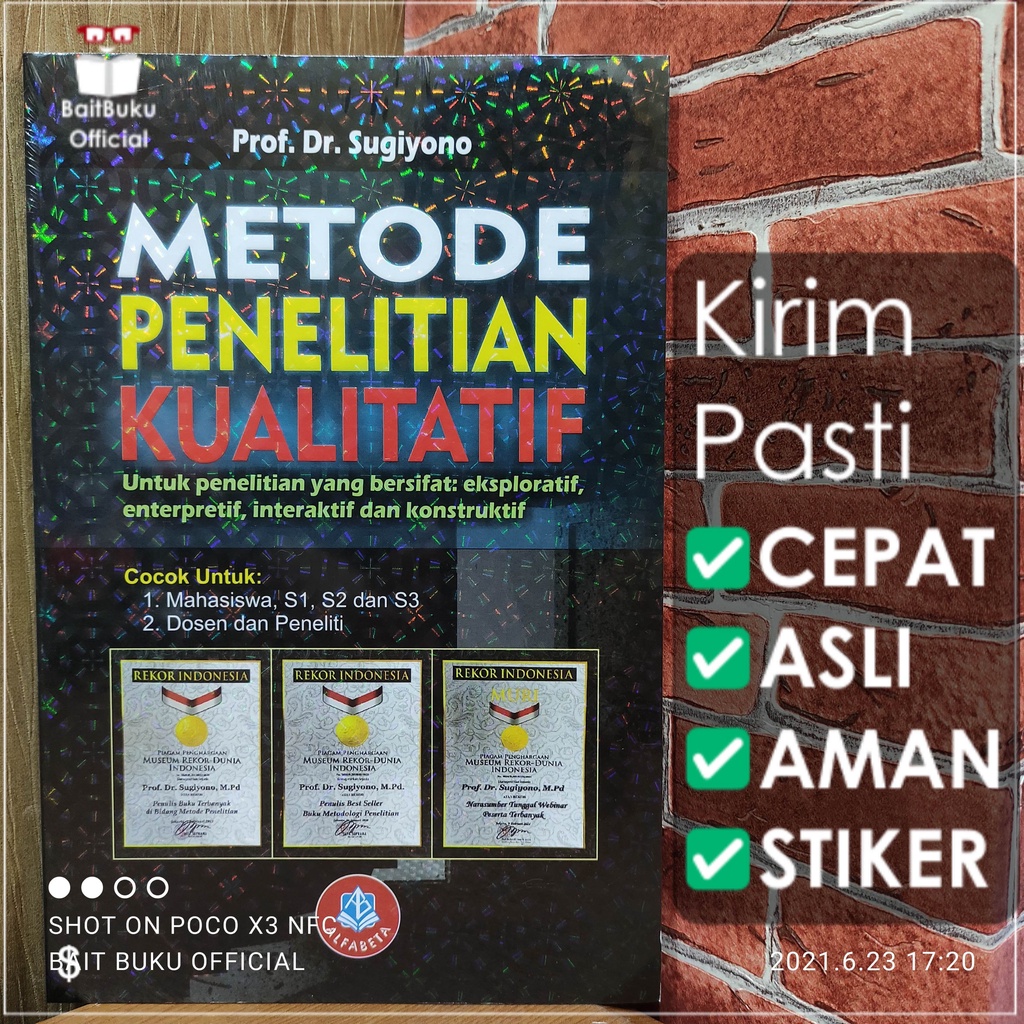 Metode Penelitian Kualitatif - Sugiyono