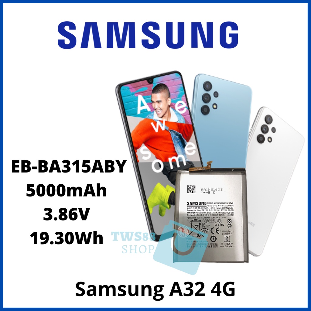 Battery Batre Baterai Samsung A32 4G/A31 4G / EB-BA315ABY