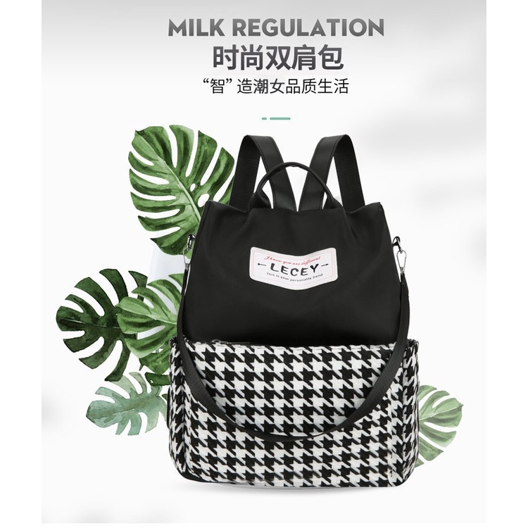 AND / COD / Tas Punggung Wanita Backpack Wanita Import Tas Ransel Sekolah Fashion Perempuan Terkini Tas Jalan Cewek Murah T251