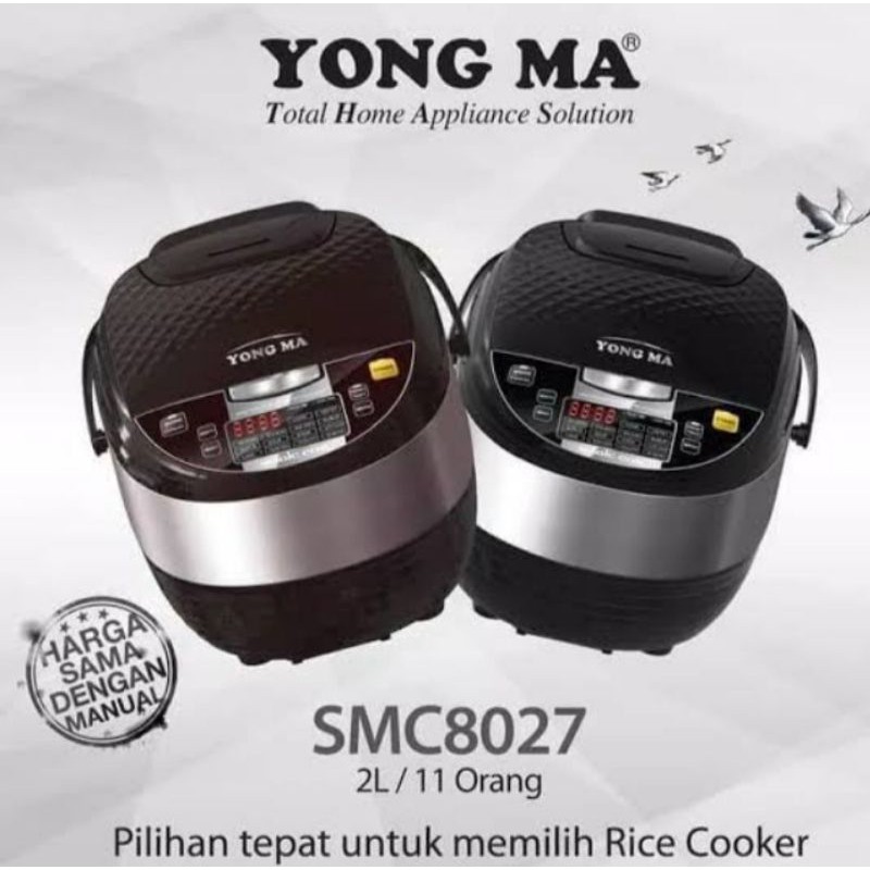 rice cooker yongma 8027 14 fungsi
