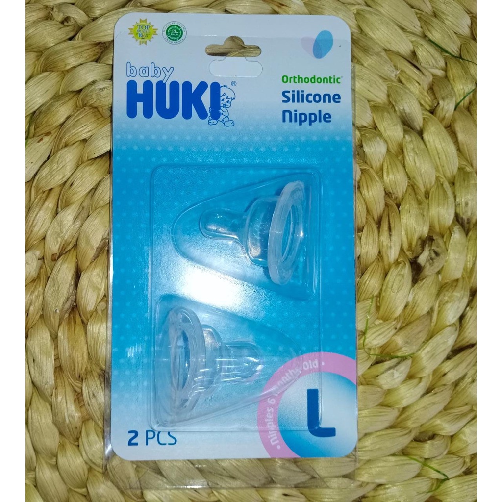 Huki Orthodontic Silicone Nipple L