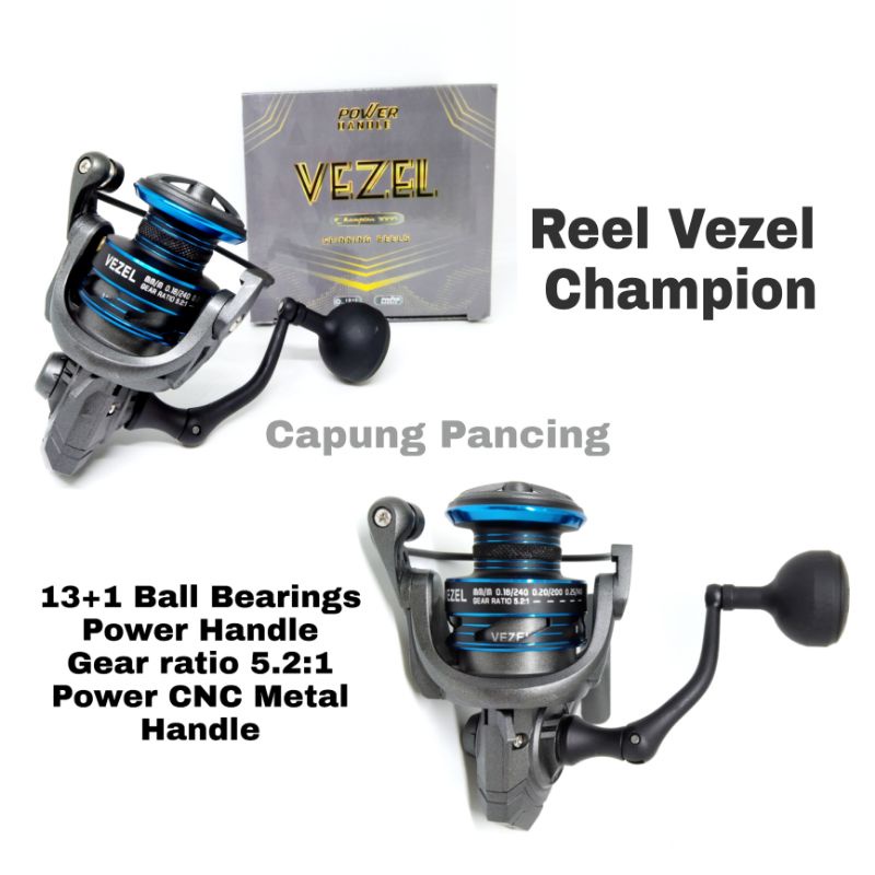 Reel Vezel Champion 800 1000 2000 3000 4000 Power Handle