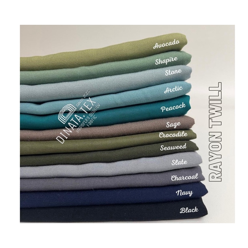 KATUN RAYON TWILL POLOS PREMIUM