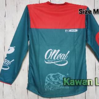 Baju Kaos  Jersey ONEAL Mancing Dh Cross Sepeda Gowes  