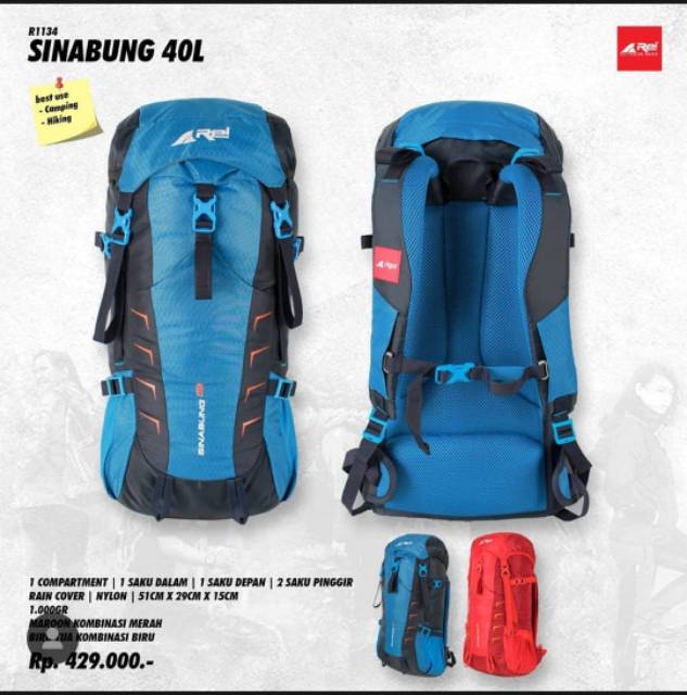 Carrier Rei Sinabung 40L ORI