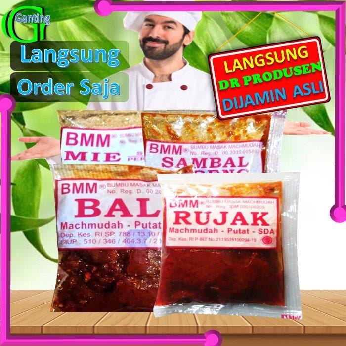 

Bumbu Jadi Machmudah BMM instan Masak Mahmudah Bali soto Rawon pecel sate bamboe Padang Sajiku Depok