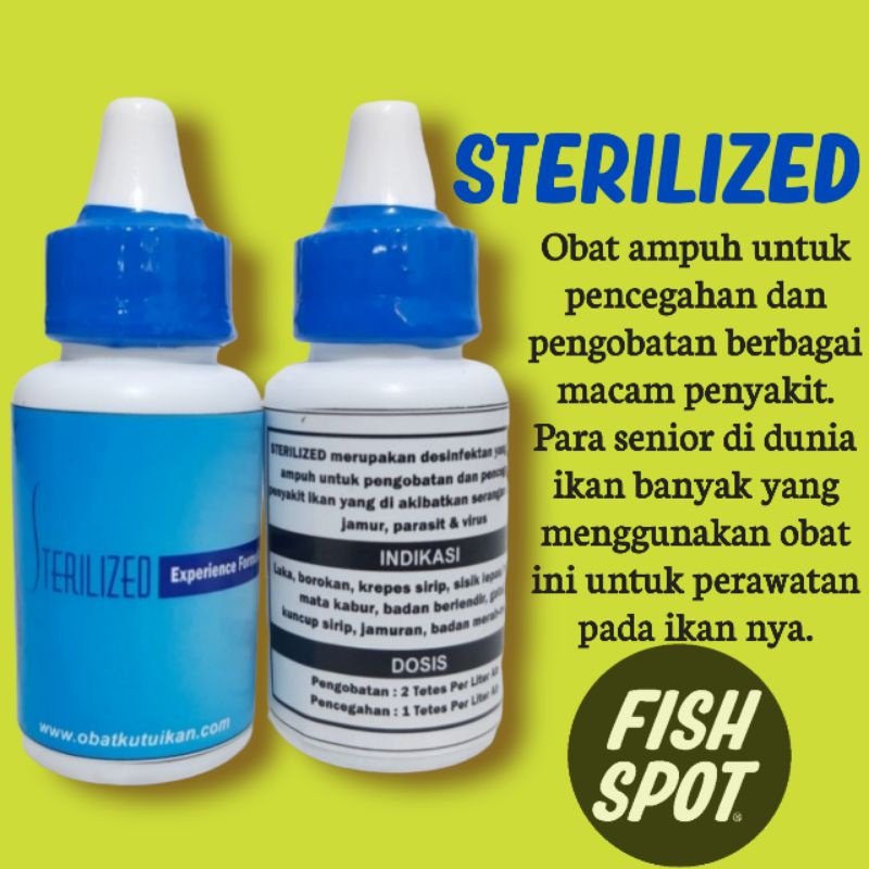 STERILIZED EXPERIENCED/OBAT IKAN