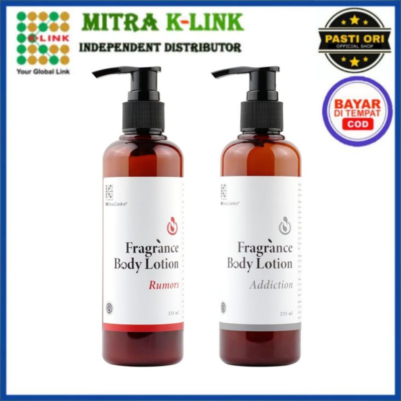 K BEAUCARELINE FRAGRANCE BODY LOTION ADDICTION BODY LOTION RUMORS ORIGINAL K-LINK