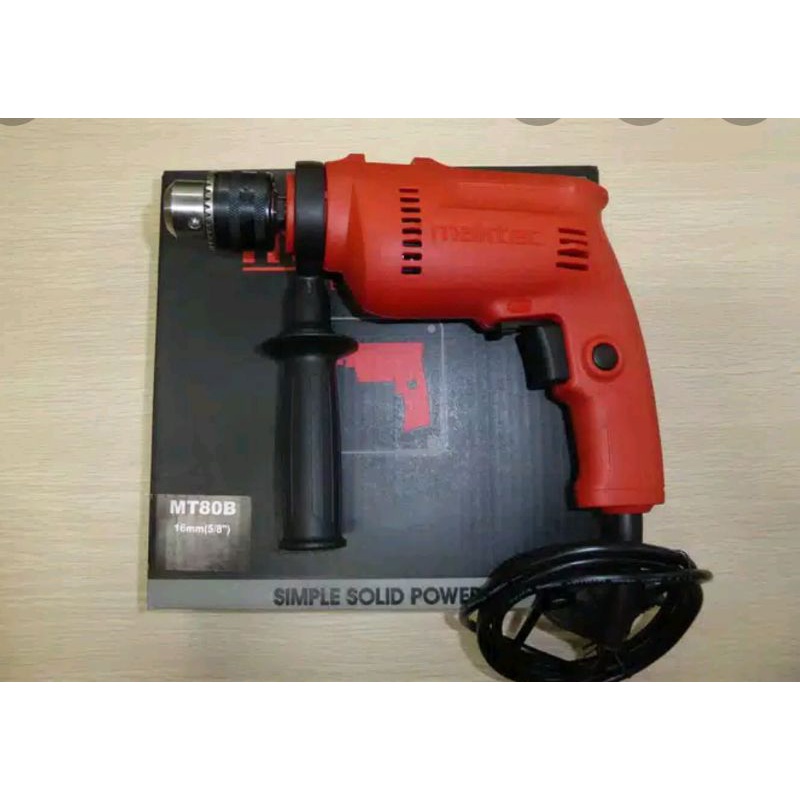 Hammer Drill Mesin Bor Maktec MT80 MT 80B Mesin Bor Listrik Bor Tembok Impact