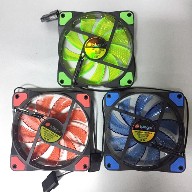 EXTRA FAN 12cm / FAN CASING LED 12cm MAGIX