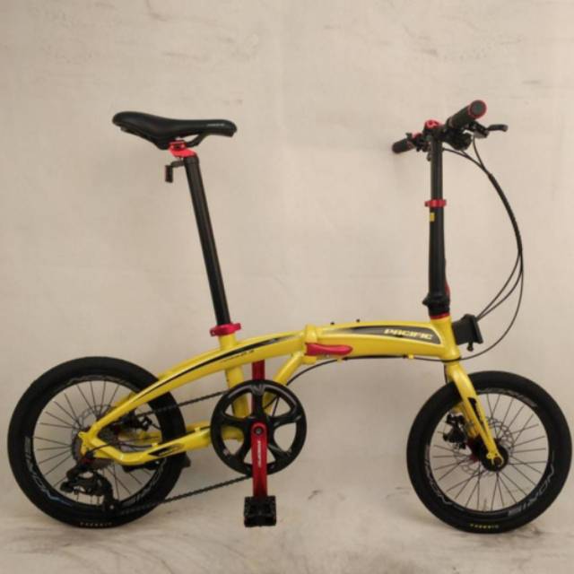 Sepeda Lipat Pacific Noris 2.3 20" (Yellow)