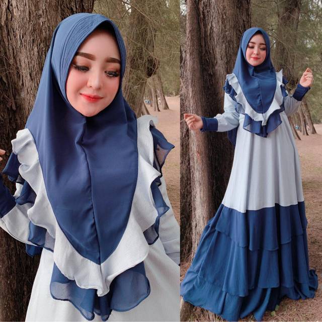 Set syari vanila by SSS