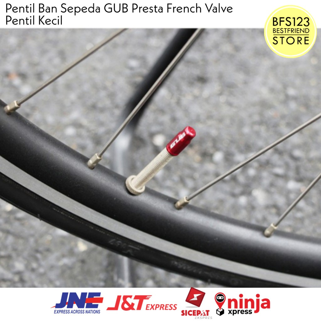 Pentil Ban Sepeda GUB Presta French Valve Pentil Kecil isi 2 Pcs