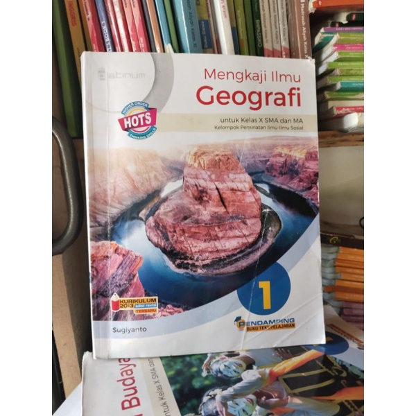 buku geografi kelas 10/X/1 sma ma platinum hots