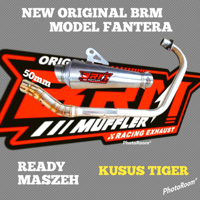 Knalpot Racing BRM FANTERA ORIGINAL TERLARIS TERMURAH PROMO COD bukan Knalpot dsm dpj cts