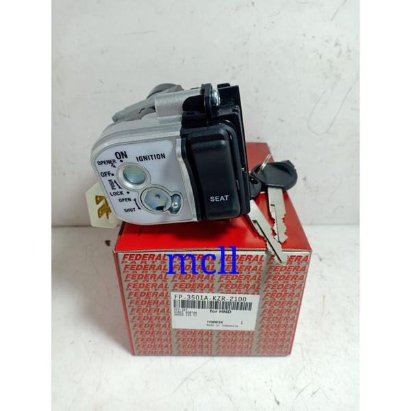 KUNCI  KONTAK SET VARIO 125 HELM IN MEREK FEDERAL FP-3501A-KZR-2100