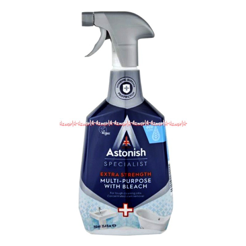 Astonish Multi Purpose With Bleach Cairan Pembersih Keramik 750ml Pembersih Kerak Kamar Mandi Jamur Dengan Pemutih Astonish Bleaching