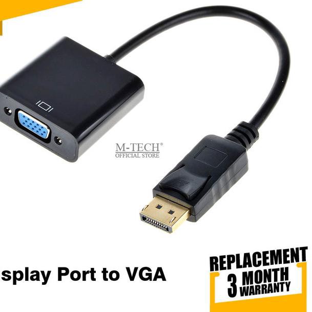 ➫ KABEL DISPLAY PORT TO VGA CONVERTER / DP TO VGA ❈